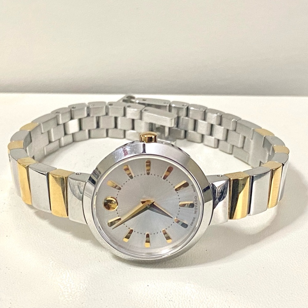 Ladies Movado Two Toned Bracelet Watch